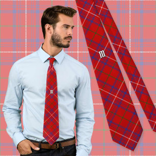 Corbata Clan Rosa Tartan