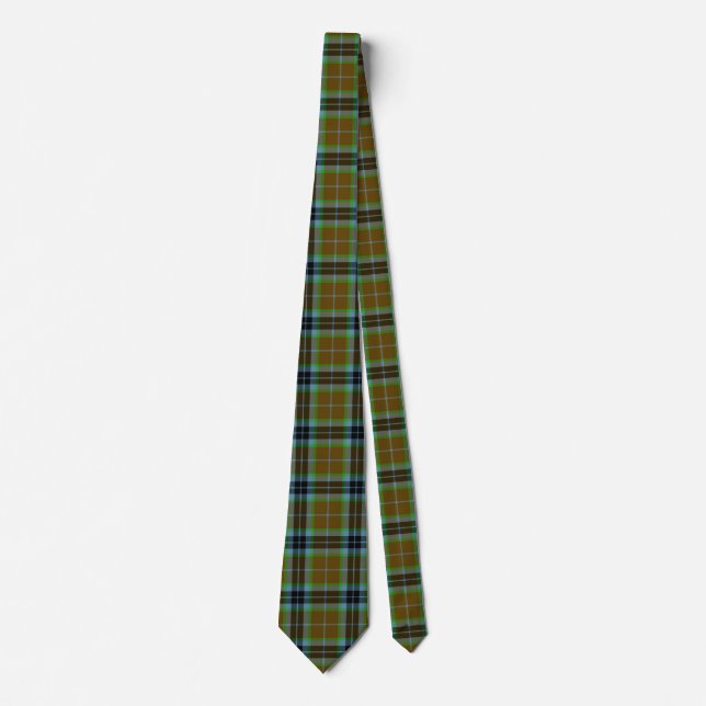 Corbata Clan Thomson Tartan Plaid (Anverso)