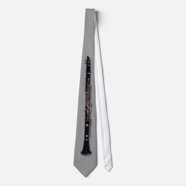 Corbata Clarinet Tie 4 para ClarinetCentral.com (Anverso)
