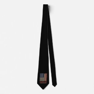 Corbata Clase de graduación Senior 2025 bandera americana