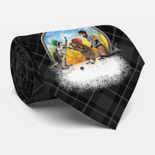 Corbata clásica de criba de hockey