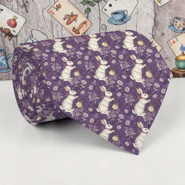 Corbata clásica de lila de Wonderland