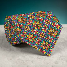 Corbata clásica personalizada retro de los 70