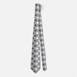 Corbata Clásico De Agujero Gris Gris Gris Unisex