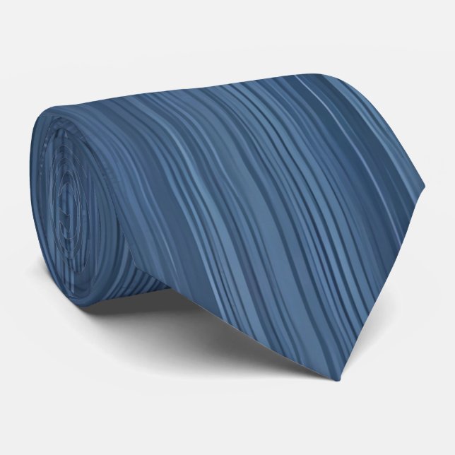 Corbata Clásico Denim Textura Tejido de cuello (Enrollado)