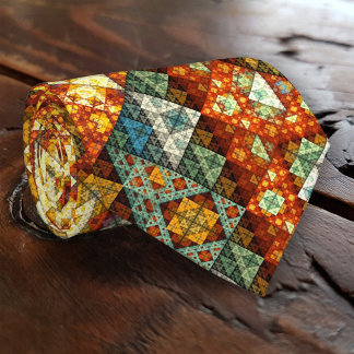 Corbata Clásico juego de patrones egipcio