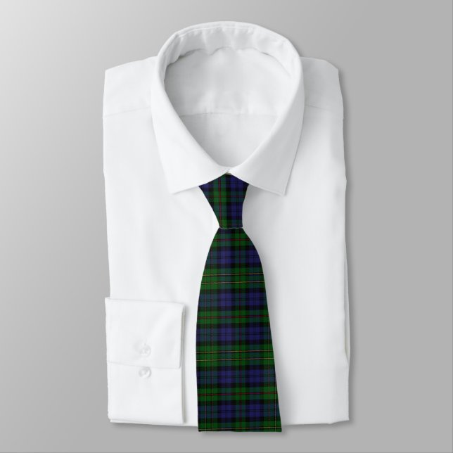 Corbata Clásico MacEwen Tartan Plaid Neck Tie (Atado)
