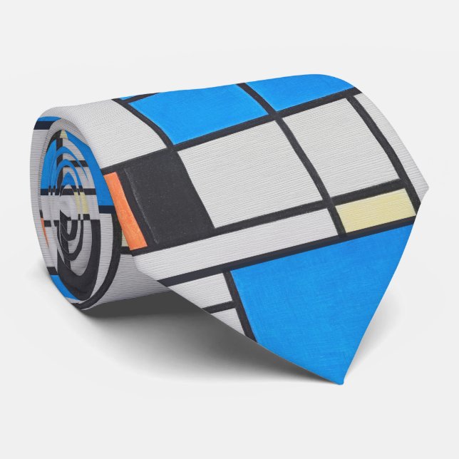 Corbata Clásico Moderno – Cuadrícula Limpia (Enrollado)