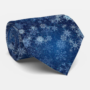 Corbata ¡Clásico Navidades Azules, Tie!