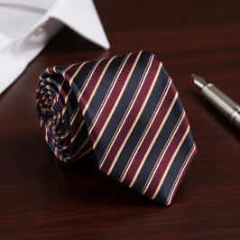 Corbata Classic British Repp Stripe