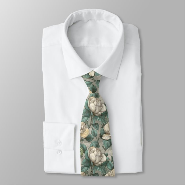 Corbata Classic Gifts For Men Gardenias (Atado)