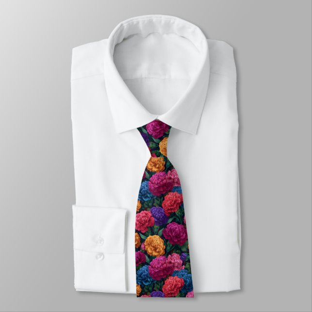 Corbata Classic Men Gifts Carnation Flower (Atado)