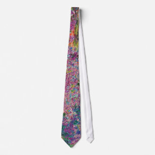 Corbata Claude Monet - Lirios en el jardín de Monet Arte F