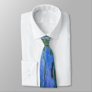Corbata Claude Monet - Nenúfares con sauce llorón