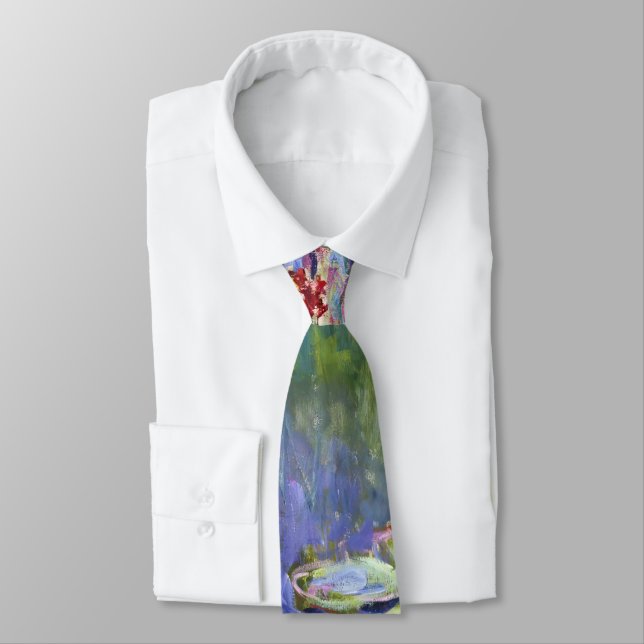 Corbata Claude Monet - Nenúfares / Nympheas (Atado)