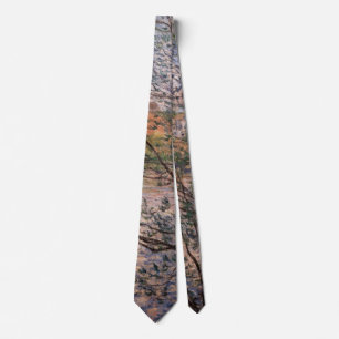 Corbata Claude Monet - Primavera a través de las ramas