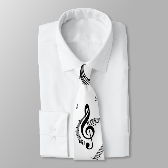 Corbata Climactic G Clef (Atado)