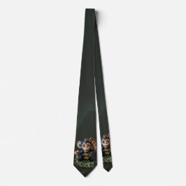 Corbata Clockwork Cavekeeper – El mono susurrante