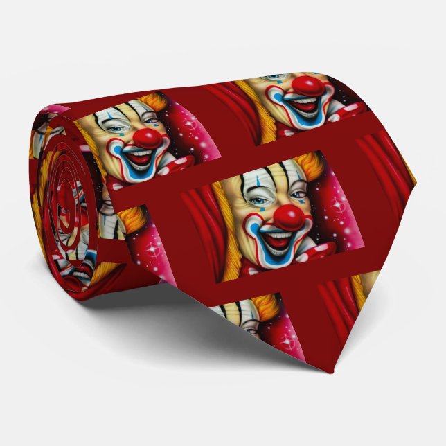 Corbata Clown Neck Tie (Enrollado)
