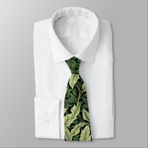 Corbata Clúster de vinos en tonos verdes