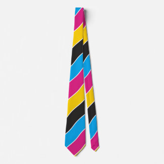 Corbata CMYK (curva) Diseño gráfico/Impresora Moda