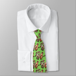 Corbata Coatimundis, Personalizado de danza cuta