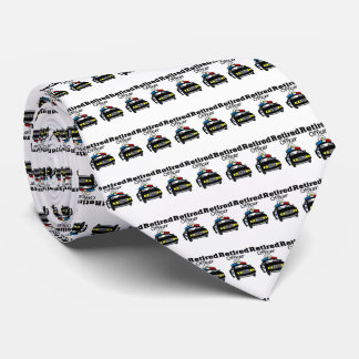 Corbata Coche de policía Necktie