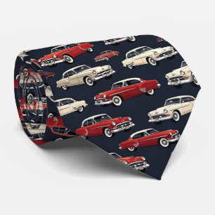Corbata Coche Retro de los 50