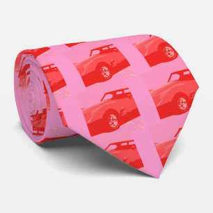 Corbata Coche rojo clásico de 1979