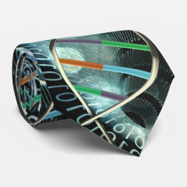 Corbata Código binario de la DNA