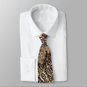 Corbata Código binario para nervios