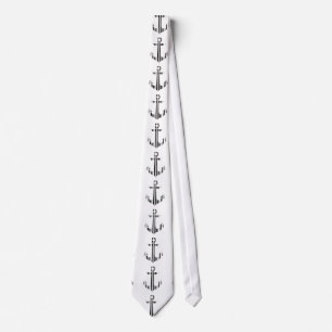 Corbata CÓDIGO DE BARRA DE ANCLA Diseño de patrón de códig