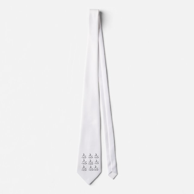 Corbata Coffee Design Neck Tie (Anverso)