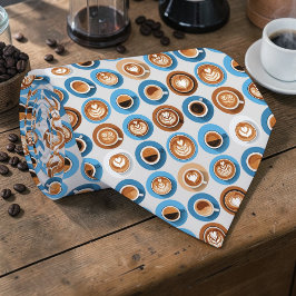 Corbata Coffee Latte Lovers Custom Necktie