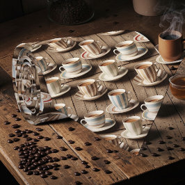 Corbata Coffee Latte Lovers Custom Necktie