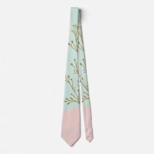 Corbata Colección Abstracta de Moda Rosa Mint