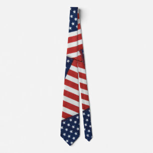 Corbata Colección de banderas de Estados Unidos