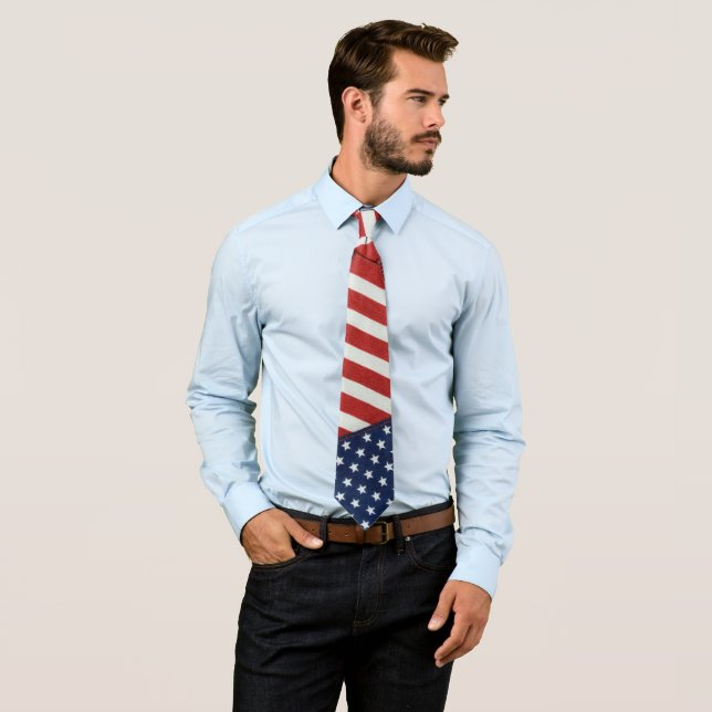 Corbata Colección de banderas de Estados Unidos (In situ)