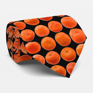 Corbata Colección de clementinas - Sobre negro
