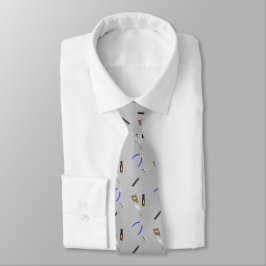 Corbata Colección de herramientas de trabajo DIY