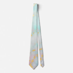 Corbata Colección de lujo rosa menta dorado rosa de moda