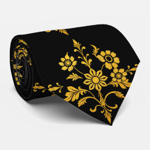 Corbata Colección floral elegante de lujo