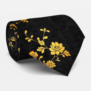 Corbata Colección floral elegante de lujo de moda