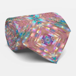 Corbata Colección holográfica opal de Purpurina moderno