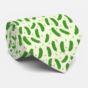 Corbata Colección Pickle & Fresh estampada