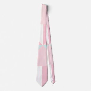 Corbata Colección Popular Abstracta Rosa Mint