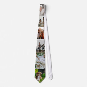 Corbata Collage de fotos personalizado