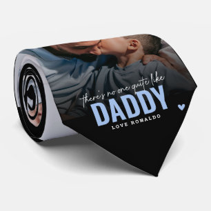 Corbata Collage de fotos Personalizado lindo Keepsake DADD