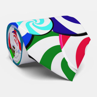 Corbata - collage del caramelo