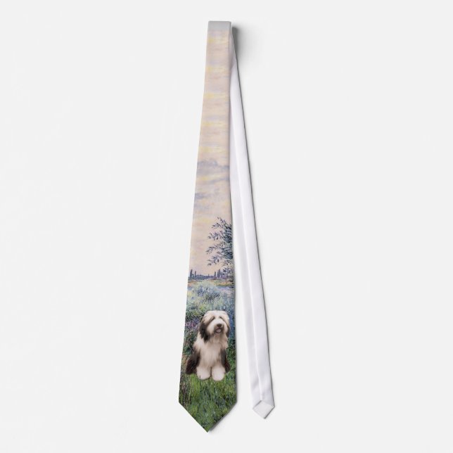 Corbata Collie Barbudo - Por el Sena (Anverso)